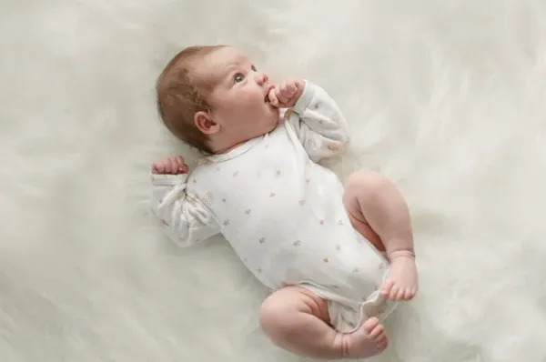 before photo of cosmic baby photo composite
